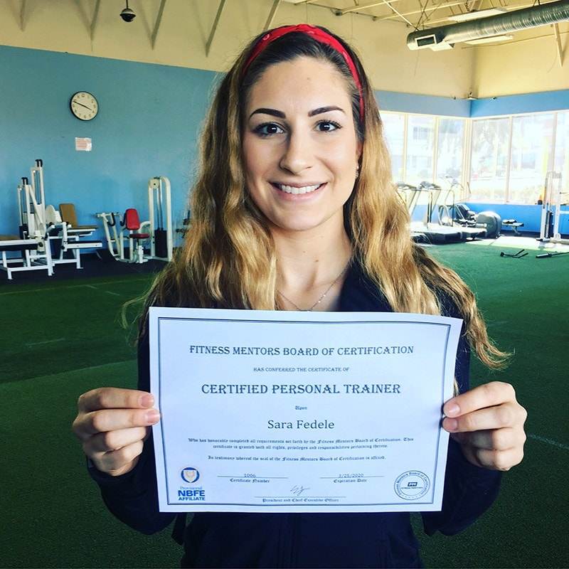 Sara Fedele Fitness Mentors Testimonial