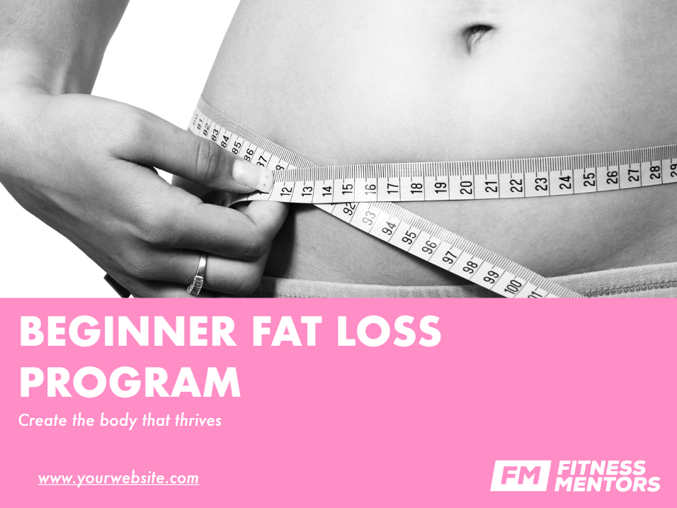 Online Personal Training Program Design Templates 1 Beginner-Fat-Loss-Program
