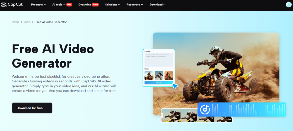 AI video generator