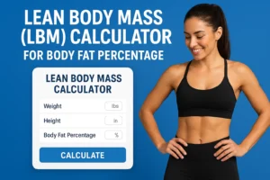 Learn Body Mass (LBM) Calculator for Body Fat Percentage