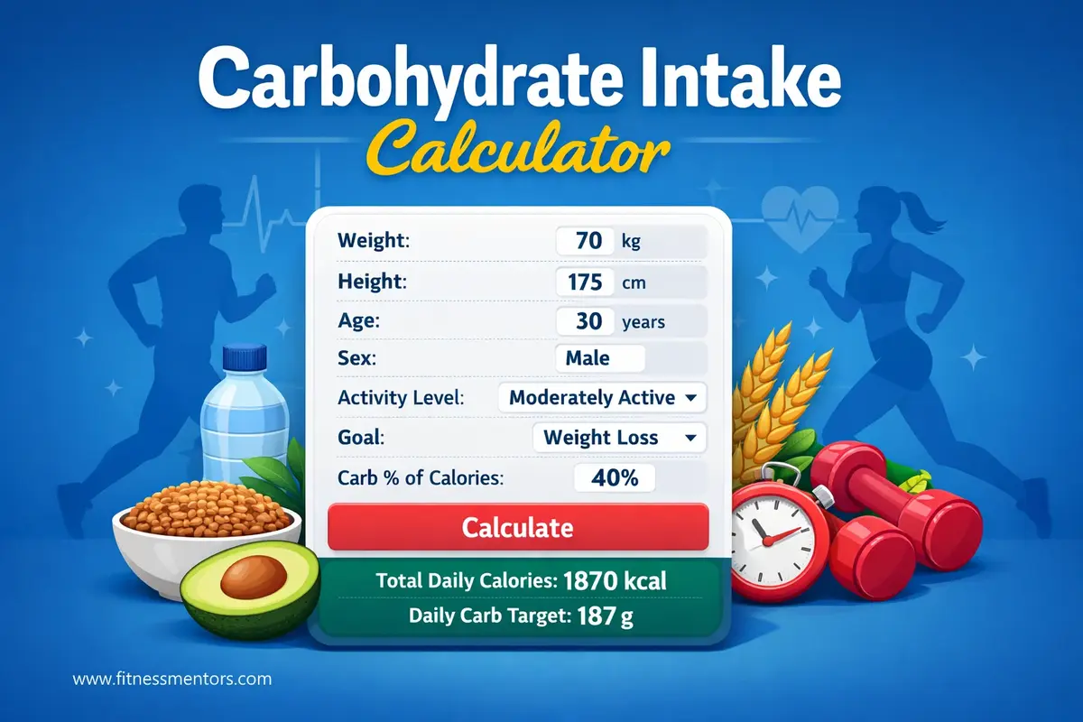 Carbohydrate Intake Calculator