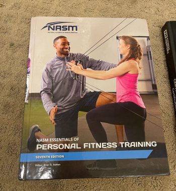 The cover of the NASM CPT Personal Trainer Textbook